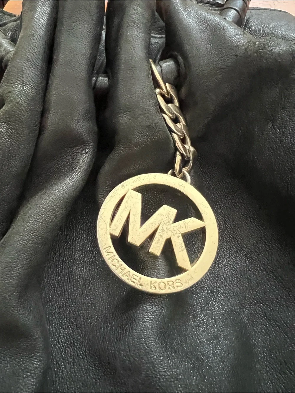Michael Kors Leather Hobo Bag